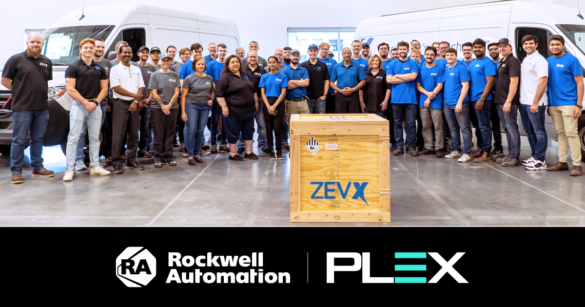 Plex Systems Chosen by ZEVx to Automate Manufacturing for Fleet
