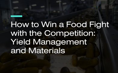 How to Win a Food Fight with the Competition: Yield Management and Materials 
